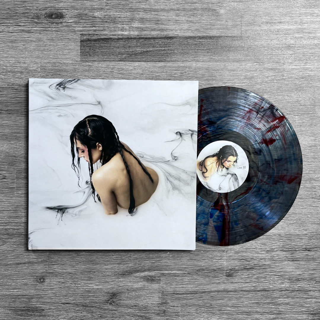 Poppy: Negative Spaces - Limited Clear w/ Red, Blue & Black Marble Vinyl Record