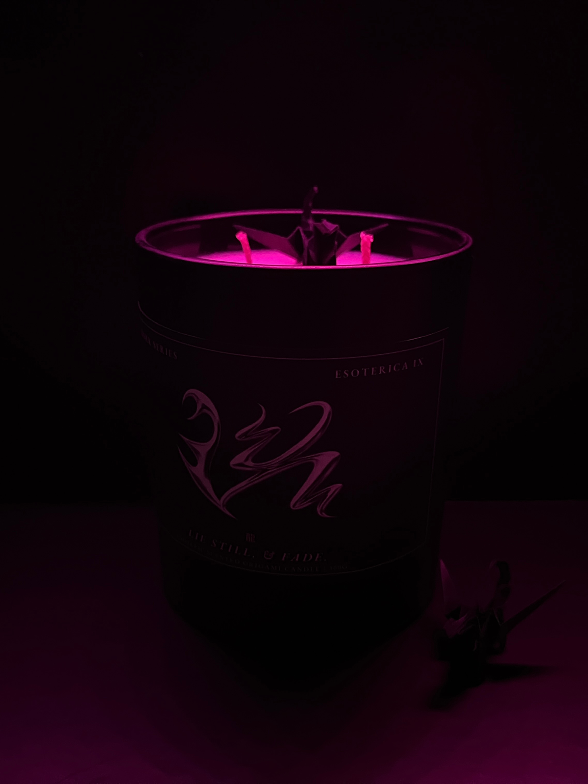 Origami Dragon: Dark Series - Kōboku Candle