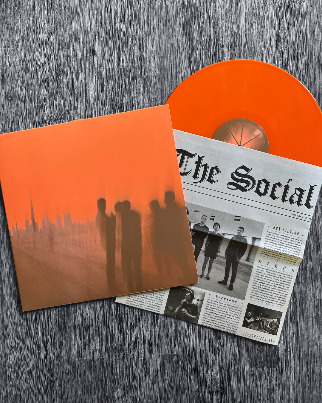 Touché Amoré: Is Survived By | Revived - Neon Orange Vinyl Record