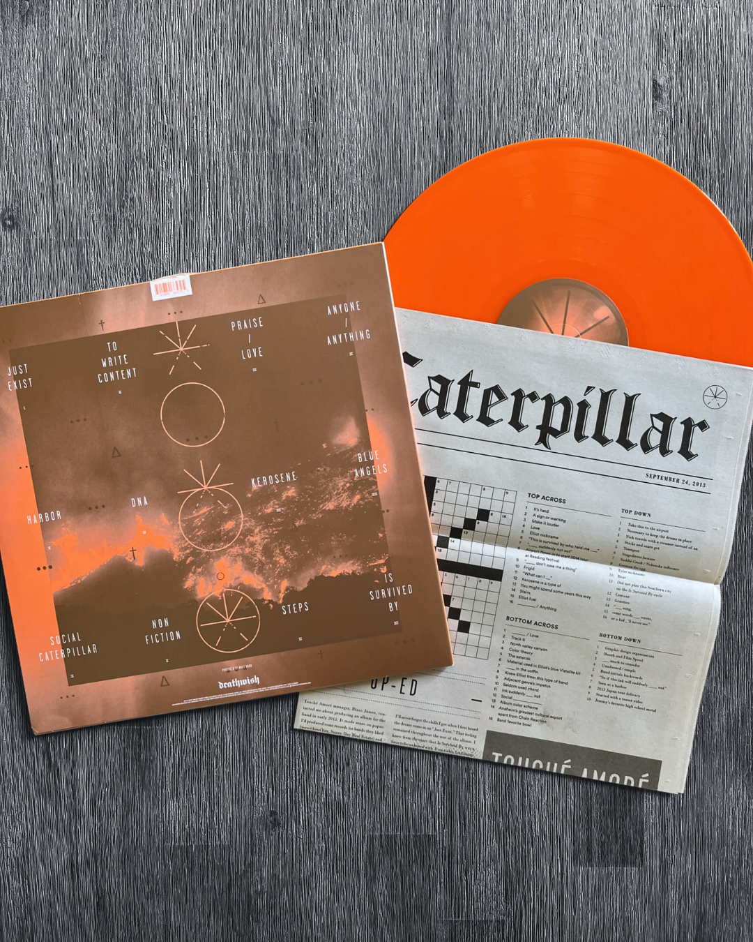 Touché Amoré: Is Survived By | Revived - Neon Orange Vinyl Record