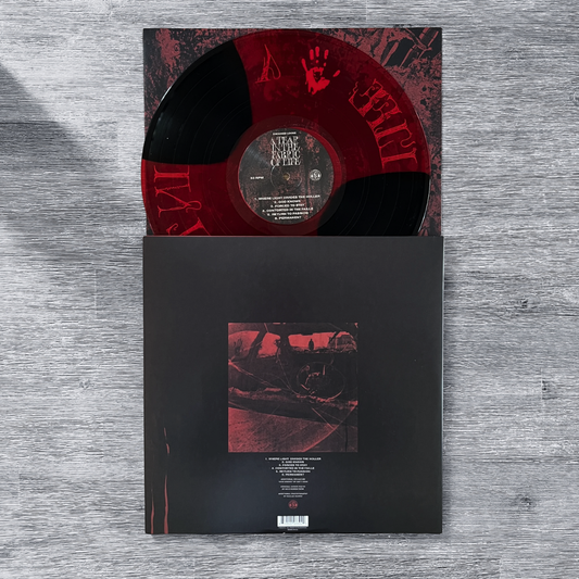 Knocked Loose: A Tear in the Fabric of Life - Etched, Red & Black w/ White Splatter Vinyl Record