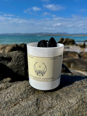 Nocturne Ember: Limited Edition Light Series Candle [Black Obsidian]