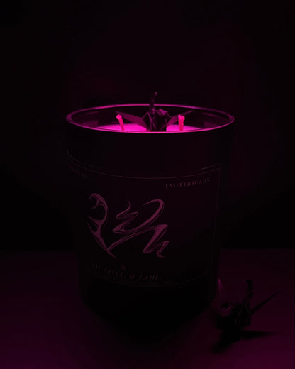 Origami Dragon: Dark Series Candle