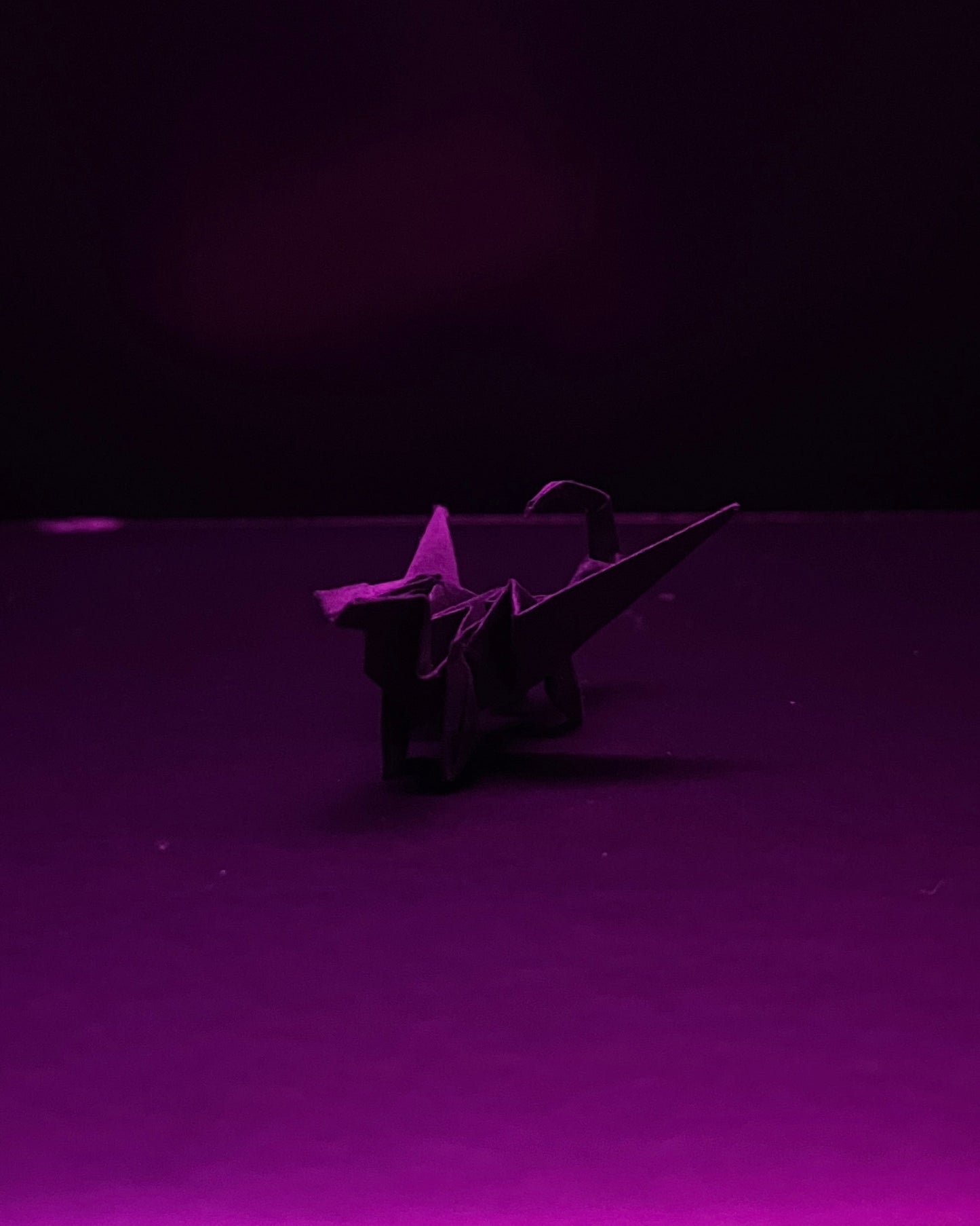 Origami Dragon: Dark Series Candle