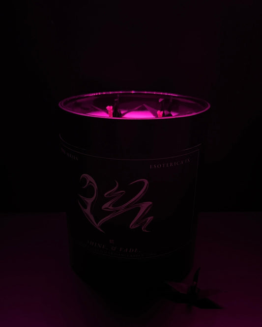 Origami Crane: Dark Series Candle