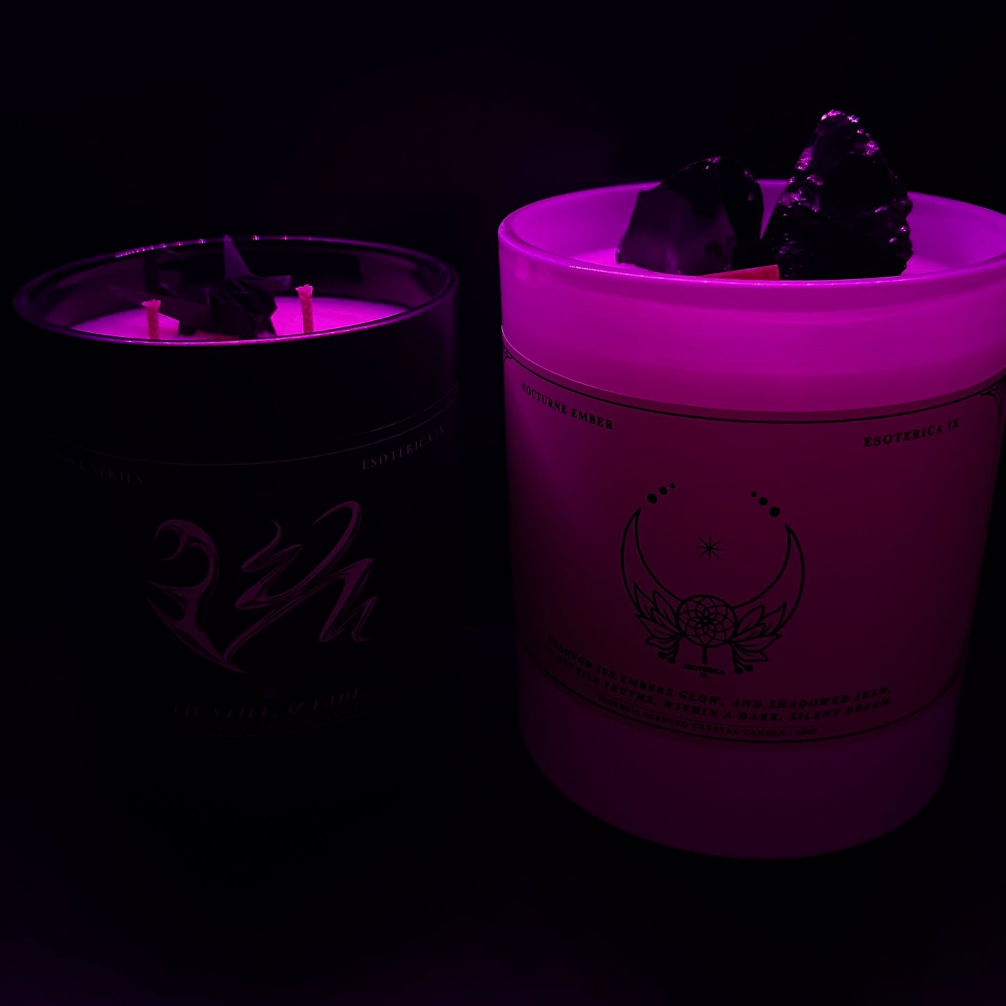 Duality: Light Series Black Obsidian x Dark Series Origami Dragon