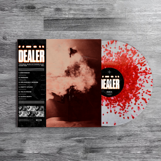 Dealer: Soul Burn - Limited Clear w/ Red Splatter Vinyl Record
