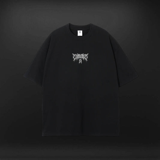 Embroidered IX Deathcore Oversized T-Shirt