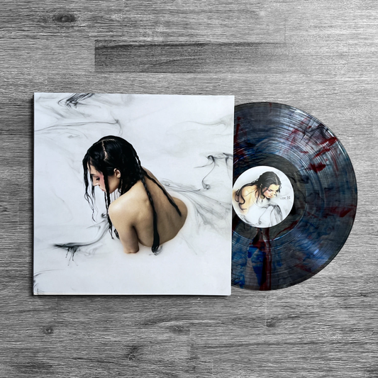 Poppy: Negative Spaces - Limited Clear w/ Red, Blue & Black Marble Vinyl Record