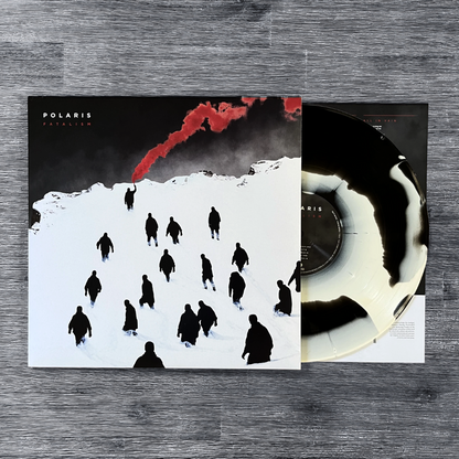 Polaris: Fatalism - Limited Black w/ White Corona Vinyl Record