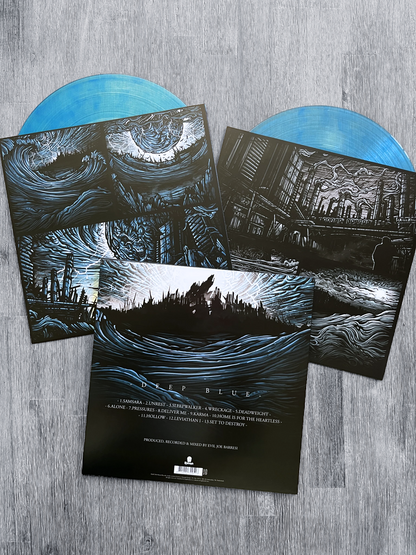 Parkway Drive: Deep Blue - Limited 2× Dolphin Clear Blue Vinyl Record