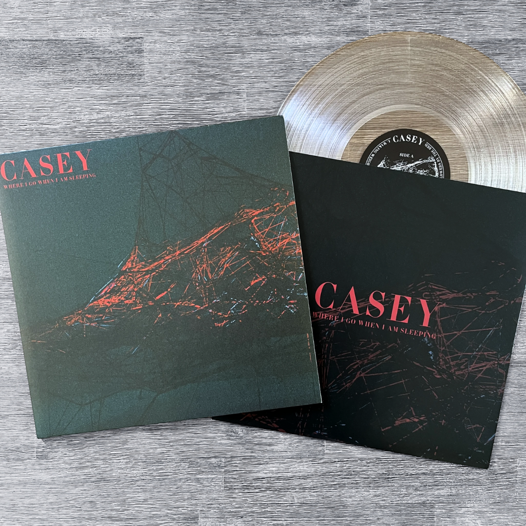 Casey: Where I Go When I Am Sleeping - Limited Crystal Clear Vinyl Record