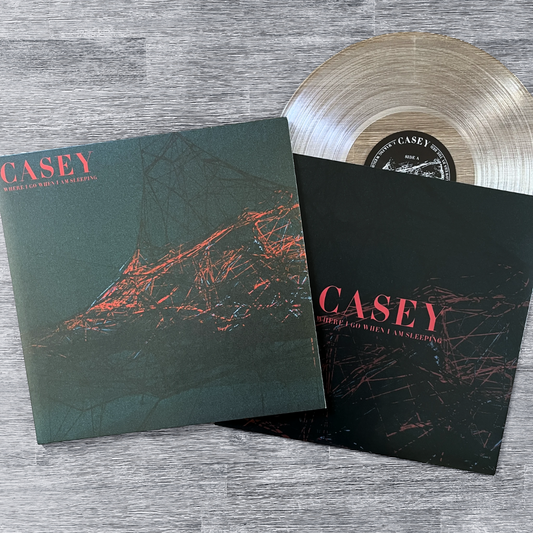 Casey: Where I Go When I Am Sleeping - Limited Crystal Clear Vinyl Record