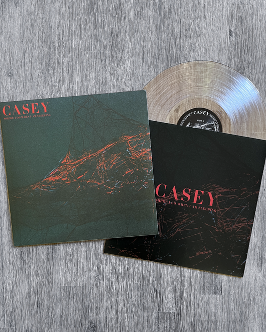 Casey: Where I Go When I Am Sleeping - Crystal Clear Vinyl Record