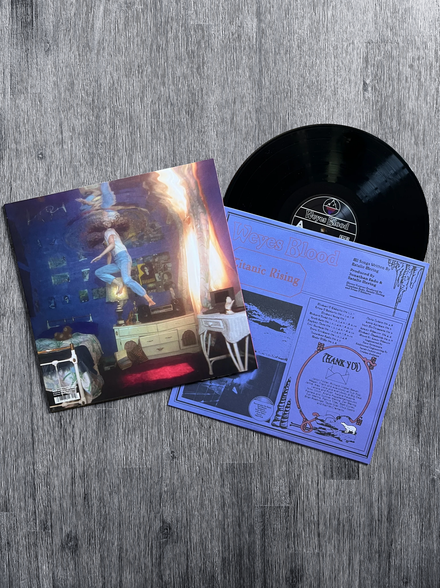 Weyes Blood: Titanic Rising - Black Vinyl Record